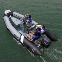 Outboard inflatable boat / RIB / side console / sport