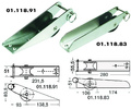 Horgonykivezető rm 232x51mm