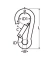 Karabiner 12x140 egyszerű