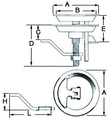 Padlónyitó rm 70mm