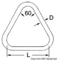 Triangulum, anyagvastagság:5mm