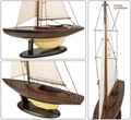 Hajómodell vitorlás 55cm