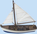 Hajómodell halászhajó 14,5cm