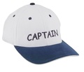 Baseball sapka, fehér, Captain