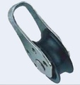 Csiga 6mm egyes fémes fix