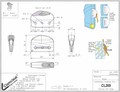 Clam fix 1-4mm, műanyag