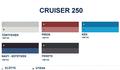 Cruiser 250 2,5l középkék