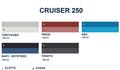 CRUISER 250 750ml középkék