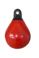 Cseppfender 45x62 piros