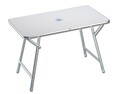 Asztal összecsukható,alu vázas