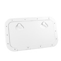 Dekli 355x600mm fehér 2 füllel