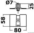 Anód triebre Yamaha 15/20LE