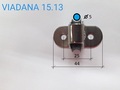 Csiga 5mm egyes talpas rm ház