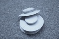 Gcs gomb szürke, átm: 60mm