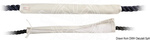 Kötélvédő textil, fehér, 45cm
