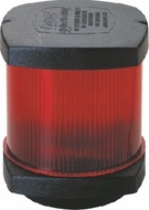 Lámpa 360°-os, piros, 12V-os