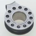 Csiga 12mm relingoszlopra