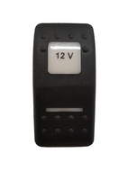 Kapcsoló címfedél 12-24V