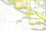 Térkép horvát, Sibenik-Lastovo