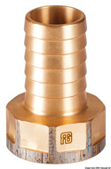 Csőcsatlakozó bronz 1/2