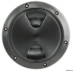Dekli 102mm kerek, fekete