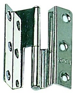 Zsanér 55x38mm, rozsdamentes