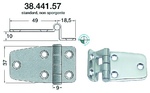Zsanér 67,5x37mm,rozsdamentes