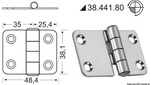 Zsanér, 60.4x38.1mm, vast: 2mm
