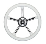 Kormány 5 küllős 350mm fehér