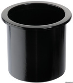 Pohártartó 1-es műanyag fekete