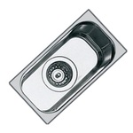 Mosogató rm. téglalap 175x325