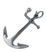 Réz nehezék horgony 13cm