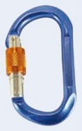 Karabiner alu 12 mm,biztonsági