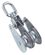 Csiga 8mm dupla fém