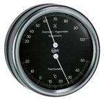 Hőmérő+páratart.rm 100mm fek