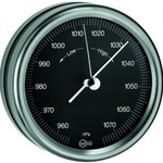 Barométer rm 100mm fekete
