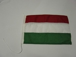 Zászló magyar 40x60 kötős