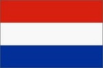 Zászló holland 40x60 kötős