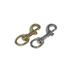 Karabiner táska forgó 80mm réz