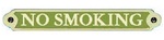 Bronztábla - No Smoking