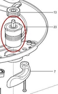 R SPX5 autopilot motor