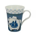 Bögre porcelán 1db-os
