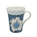 Bögre porcelán 1db-os,10,5cm