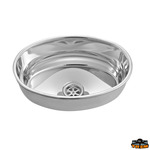 Mosogató rm. ovál 240x355 mm