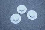Gcs gomb szürke, átm: 60mm