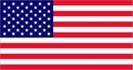 Zászló USA 30x45 kötős